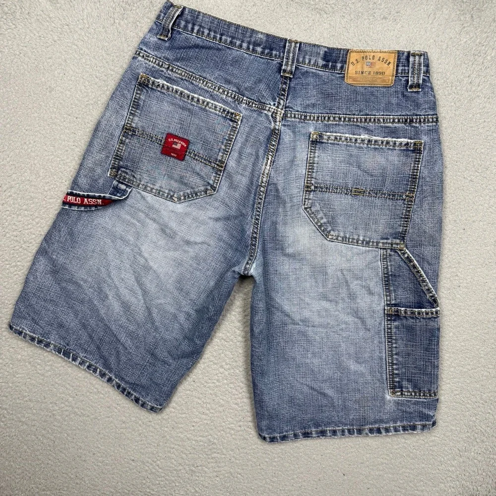 U.S. Polo Assn. Baggy Denim Shorts Jorts